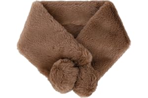 Fadcaer Inverno Sciarpa Cappotto Scaldacollo Moda Sciarpe Morbido Collo Luce Sciarpe Peluche Sciarpe Soffici Antivento Avvolgere Regali per Bambini Sci Corsa Ciclismo Viaggi Vacanze