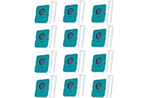 ALLOYTOOL 12 sztuk VCA-ADB952 worki do odkurzacza Samsung Bespoke Jet Pro Extra/Complete Extra/Complete Extra/complete/Pet Cordless Stick odkurzacz, zestaw zapasowych worków do odkurzacza części zamienne