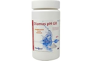 DIASA INDUSTRIAL Ph Plus Piscine – Traitement Ph pour Piscine/Ph+ Poudre 1kg,3kg et 5kg – Permet d’Augmenter Rapidement Le Ph de l’Eau/Produit Piscine (1KG)