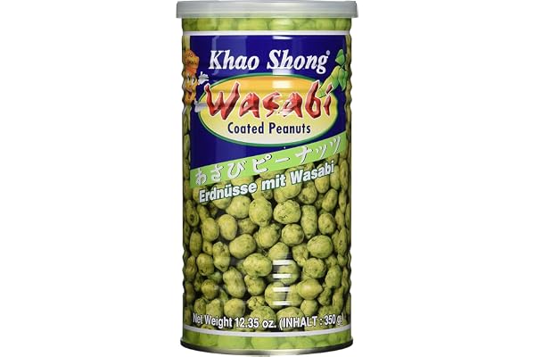 Khao Shong - Jordnötter med Wasabi – 350 g