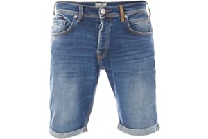 LTB Jeans Shorts Herren Stretch Kurz Slim Fit Corvin Kurze Hosen Bermuda Shorts Sommer Denim Einfarbig,Blau Grau Schwarz S M L XL XXL 3XL 4XL 5XL