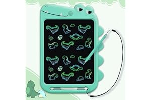 Sanfant LCD Schreibtafel Kinder 10 Zoll - Zaubertafel Kinder ab 1 2 3 4 5 6 7 8 9 Jahre - Baby Kinderspielzeug- Outdoor & Cars Spielzeug, Jungen & Mädchen Geburtstag, Weihnachten, Ostern Geschenke