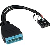 Inter-Tech Adapter USB USB 3.0 auf USB 2.0 9Pin