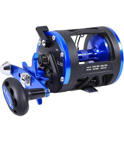 Baitcast Rolle ERYUE Angelrolle Baitcaster 7,2:1 -  Produktbild-Vorschau 1