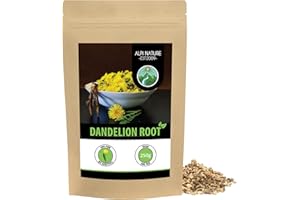 Alpi Nature Dandelion Root Tea 250g 8.8 oz, Dried and Cut Dandelion Root Pieces, Loose Tea