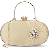 Lavie Women's Shaiz Oval Framed Clutch | Ladies purse | Gift For Girl, Women