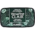 Tsukineko VF-CLA-551 Rain Forest Versafine Clair Ink Pad, Synthetic Material, Green, 5.6 x 9.7 x 2.3 cm