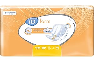 iD Expert Form 3 (Cotton Feel) Incontinence Pads - Extra Plus (4 Packs of 21)