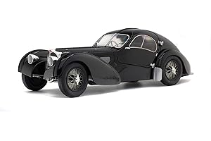 Solido 421184430 Bugatti 1:18 1937 Atlantic - czarny