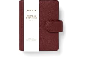 Filofax Kieszonkowy organizer Norfolk - porzeczka