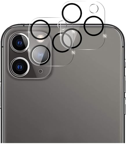 seacosmo Cover per iPhone 11 Pro Max, Vetro Temperato 9H