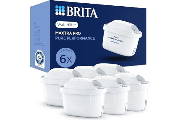 BRITA Maxtra+ 1022214 Vattenfilter, Grå, 6 stycken
