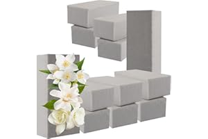 ZOFUN 12 Stück Steckmasse Blumensteckschaum Steckschaum für Blumen, 22.5x10.5x7.5cm Steckmasse für Blumen Steckschwamm Nasssteckschaum Set, Steckmoos zum Basteln Feiern Hochzeit UVM