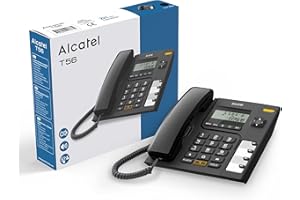 Alcatel Temporis T56 Téléphone filaire Noir