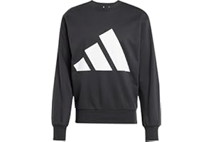 adidas Essentials Big Logo French Terry Sweatshirt Maglia di Tuta Uomo (Pacco da 1)