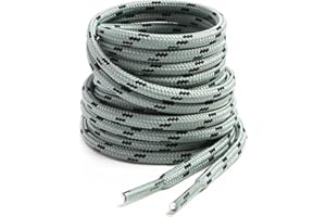 VSUDO Lacci per Stivali, Lacci per Stivali da Trekking, Lacci Resistenti per Stivali da Lavoro, Lacci Solidi per Stivali da Escursionismo