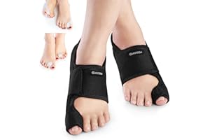 ADEPOY AVIDDA Bunion Corrector,Bunion Pain Relief Toe Separators Kit,Adjustable Size Hallux Valgus Correction Bunion Splint Corrector for Men and Women,Day Night Support
