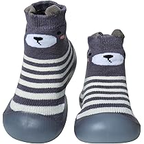 Scarpe Primi Passi Neonato Antiscivolo - Calzini Scarpe Con Suola Morbida, Traspiranti E Unisex - Foto 11