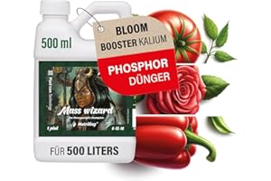 NUTRILING Mass Wizard NPK 0-15-16 Hochwertiger Dünger mit reichlich Phosphor und Kalium für üppige Blüten. Der Bloom Booster ist der ideale Blütenstimulator für prächtige Knospen.