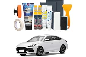 PERECHGES Auto Kratzer Entferner, Autolack Kratzer Entfernen, Auto Lack Reparatur Kratzer Entferner Polierpaste Auto für Lack Kratzer Wasserflecken Swirl (12, Helles Silber + Titansilber)