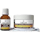 Terlans Gitar Temizlik Bakım Seti 4 l&uuml; G&ouml;vde Klavye Temizleyici Parlatıcı Vaks & Tel Yağlayıcı Guitar Cleaning Kit