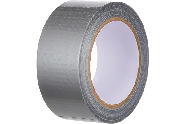 amazon basics Multi Purpose Duct Tape Super-strong and Waterproof Easy to Tear All Purpose Adhesive Tape (48 mm X 25 meters)