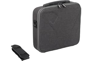 CERFFOOL Funda de transporte multifuncional para DJI RS4 con correa para el hombro, bolsa portátil, estabilizador de cardán, a prueba de golpes, funda de almacenamiento rígida, gris, Clásico