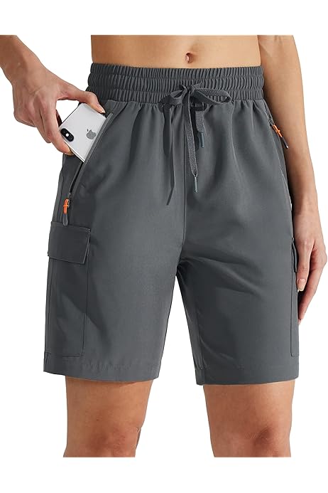 Pantaloni Corti Pantaloni Trekking Autunno Taglie Forti Donna