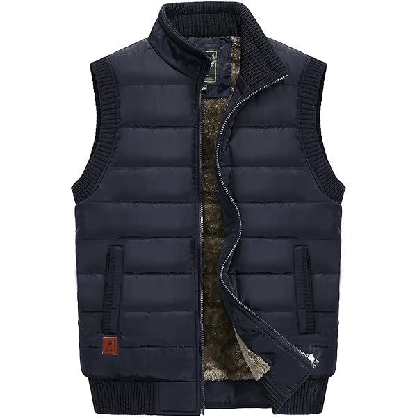Outdoor Ventures Softshellvest voor heren, gevoerd met buffers, waterafstotend, winddicht, ademend, mouwloos jack voor fietsen, hardlopen, wandelen, blauw, XL Outdoor Ventures Softshellvest voor heren, gevoerd met buffers, waterafstotend, winddicht, ademend, mouwloos jack voor fietsen, hardlopen, wandelen, blauw, XL