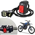 Alpha Rider Headlight Kill Switch for Talaria Sting R MX4 Plug and Play Help Save Battery LED Headlight On/Off Switch with Button