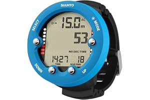 Suunto Uniseks Zoop Novo SS021644000 Komputer Nurkowy, Niebieski