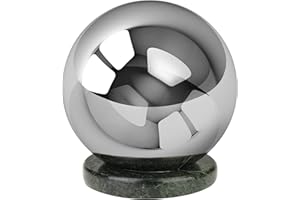 GREGSPOL LTD Stainless Steel Outdoor Cremation Urn for Human or Pet Ashes, Garden Memorial ((L) - 7.8"/20cm)