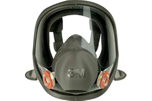 3M Indust.starter - Mascara completa silicona grande talla unica, Certificado de seguridad EN