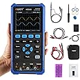 OWON HDS242 Handheld Oscilloscope, 40MHz Bandwidth 2 in 1 Digital Multimeter Oscilloscope, 20000 Counts with 2 Channel USB Type C and 3.5 Inch LCD Display (oscilloscope+multimeter)