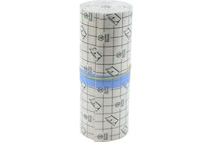 Aokbean 11 Yardas Película de Reparación de Tatuajes Película de Vendaje Impermeable Rollo Protector de Tatuaje Accesorios para Tatuaje para Reparación de Tatuajes (18cm)