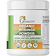 Grenera Moringa (Drumstick) Leaf Powder 240 gram, Vegan, Perfect For Smoothies, Salads, Herbal Teas