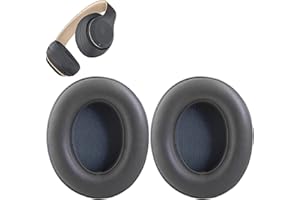 SODOROUS 3 Cuscinetti Auricolari di Ricambio per Cuffie Beats Studio 2 e 3 - Memory Foam con Morbida Pelle Proteica - Grigio Ombra - Compatibili con Modelli con Cavo e Senza Fili