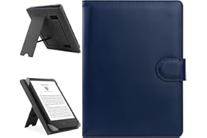 HoYiXi Funda Universal Compatible con 6,8" Kindle Paperwhite /6" Nuevo Kindle 2022 & 2019 / Kobo Clara HD/Kobo Clara 2E Estuche Cover para 6-6,8'' Pocketbook/Tolino/Sony E-Book Reader, Azul