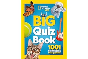 Big Quiz Book: 1001 brain busting trivia questions (National Geographic Kids)