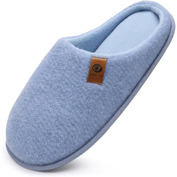 Chaussons D'hiver Pour Homme - Pantoufles Doublées Polaire, Semelle épaisse Antidérapante - Pour La Maison