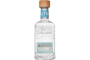 Olmeca Altos Plata Tequila 70cl, 38% ABV, Made from 100% Blue Weber Agave, Voted A Best Tequila for Margaritas and Palomas, Notes of Lime, Lemon and Agave, Award Winning, Grown in Los Altos, Mexico
