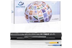 ANTIEE N750BAT-4 Laptop Batterie Pour Clevo N750WU N751WU N750BU N751BU N770WU B1511 Schenker Slim 15-L17 17-L17 Tuxedo Book BM1507 N750S-31C00 6-87-N750S-4EB1 6-87-N750S-4EB2 6-87- 31Wh 14.4V