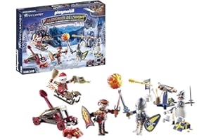 PLAYMOBIL Calendario de Adviento Novelmore Batalla en la Nieve