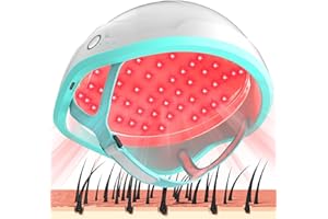 iKeener Laser Sistema Crescita Capelli - Approvato FDA Trattamenti Perdita Capelli per Uomini e Donne,Prodotti Crescita Capelli con Diradamento Capelli,Casco Terapia Luce Rossa per Crescita Capelli