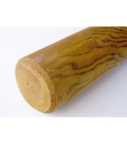 12 Pali Da Recinzione In Legno Trattato A Pressione, Forma Quadrata, Alti 30 Cm (confezione Da 12)