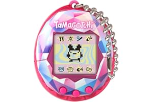 BANDAI, Tamagotchi Angel Mascota Virtual Lovely, Multicolor 42989 Juguete electrónico para Mayores de 8 años