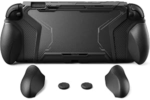 PlayVital Skyddsskal för Nintendo Switch 2 BEYOND-GRIP Tillbehör | med Greppskydd för Joycon & 2 Joystick-Kapslar,Dockningsbart Fodral för Switch 2 Konsol