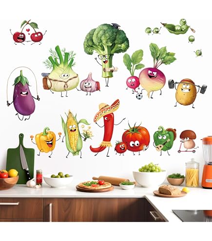 Kiwistar 50 Adesivi Per Piastrelle Colorati Per Cucina E Bagno – Facili Da Applicare E Rimuovere, Pellicola Orafol Di Qualità