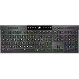 Corsair K100 AIR WIRELESS RGB Tastiera Meccanica da Gioco Sottile - Tastiere a Basso Profilo CHERRY MX - Bluetooth - Compatib