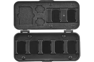 Lokyoyo Tragbare magnetische Aufbewahrungstasche für DJI Osmo Pocket 3 Objektivfilter, Kameralinsen-Filtertasche, Kamera-Zubehör-Organizer, Reiseetui mit 7 Fächer